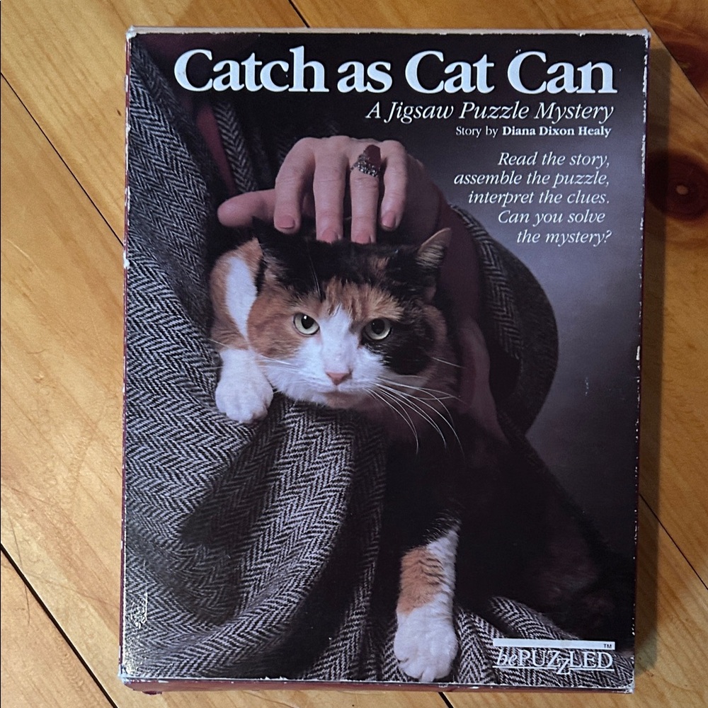 Catch as Cat Can Mystery Jigsaw Puzzle
